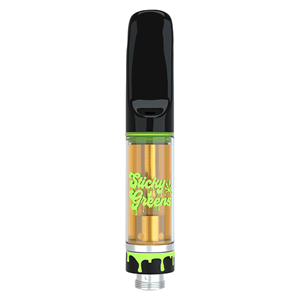 Sticky Greens - Blue Shark - Liquid Diamonds 510 Thread Cartridge - 1g