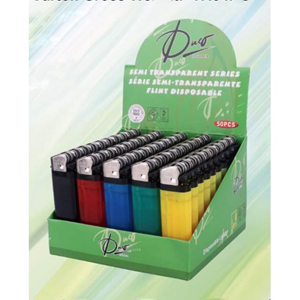 Duco Lighter - Disposable Semi-Transparent