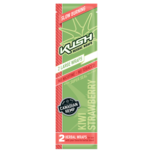 Kush Herbal Wraps 2x - Kiwi Strawberry