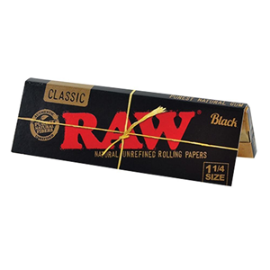Raw Black 1 1/4
