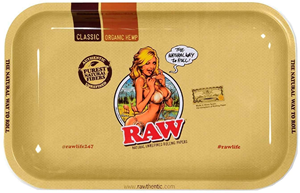 RAW - Large Bikini Girl Rolling Tray