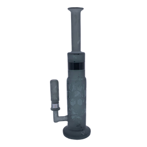 GEAR - 10.5" Tall Frosted Bees Knees Tube - Smoke