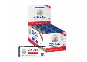 Zig-Zag White - 1 ¼ Papers With Tips Slow Burning