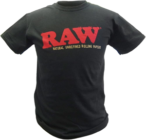 RAW - Black T-shirt - XL