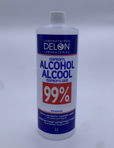 Delon Laboratories - 99% Isopropyl Alcohol - 1L