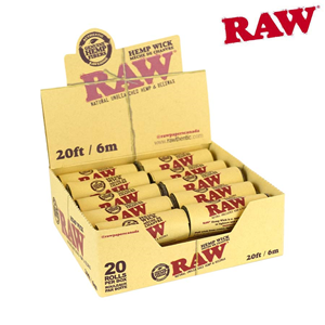 RAW - Hemp Wick - 20ft