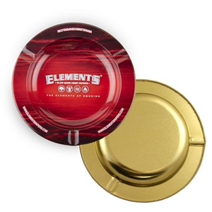 Elements - Red Metal Ashtray