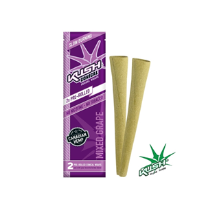 Kush Herbal Wraps 2x - Mixed Grape