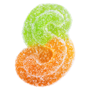 SOURZ by Spinach - Fully Blasted Caramel Green Apple Gummy - 1 Pack