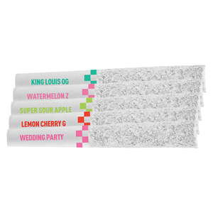 Claybourne - Flyers Frosted Infused Flight Pack Pre-Roll - 5x0.5g